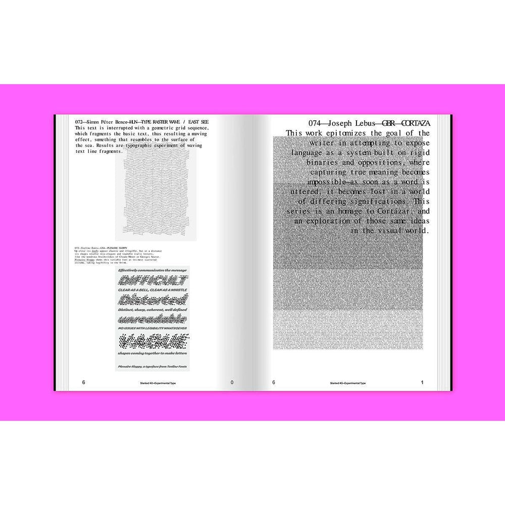 Slanted Magazine #40—Experimental Type