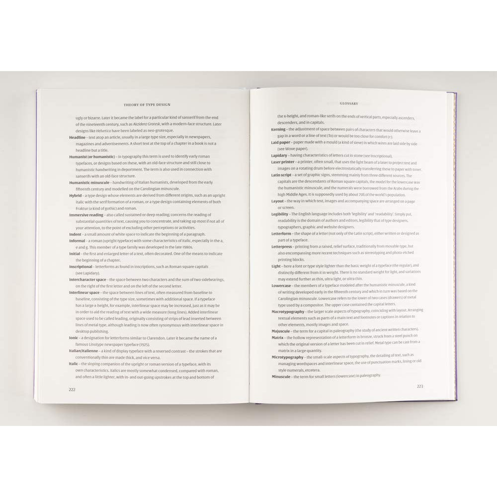 Theory Of Type Design Gerard Unger