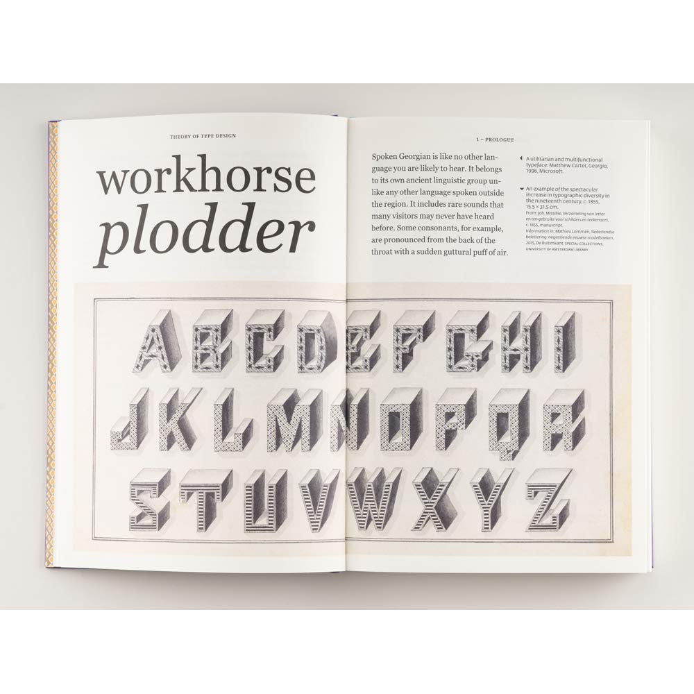Theory Of Type Design Gerard Unger