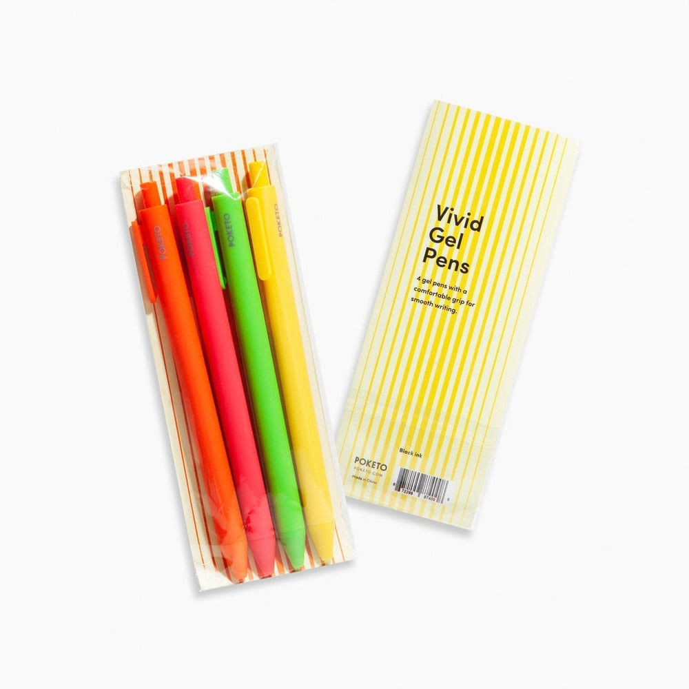 Vivid Gel Pen in Bright (Pack of 4)